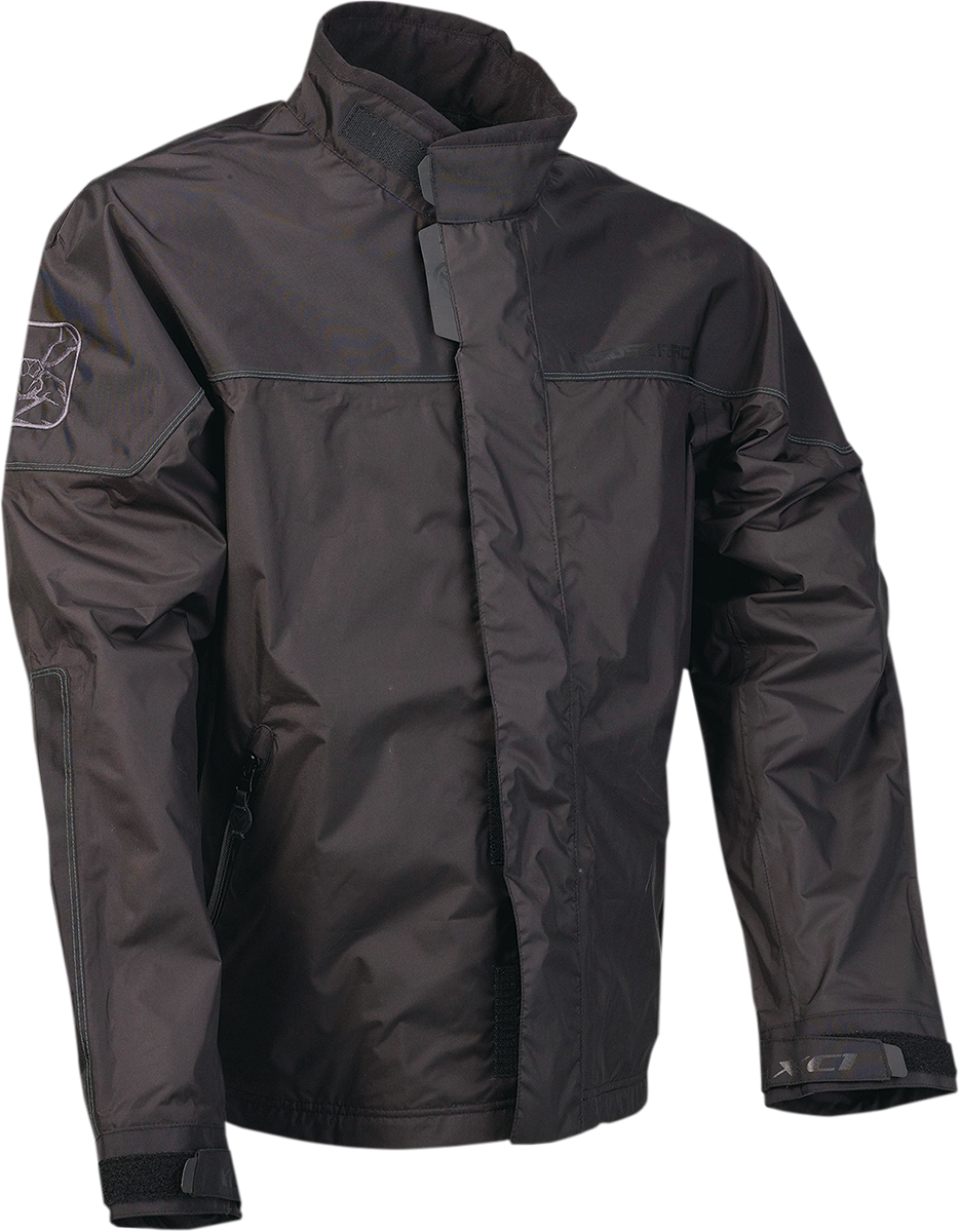 MOOSE RACING XC1 Rain Jacket - Black - 2XL 2920-0669 - Cycle City Outdoors