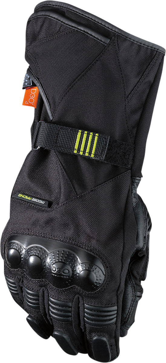 MOOSE RACING ADV1* Long Gloves - Black - Large 3330-6994 - Cycle City Outdoors