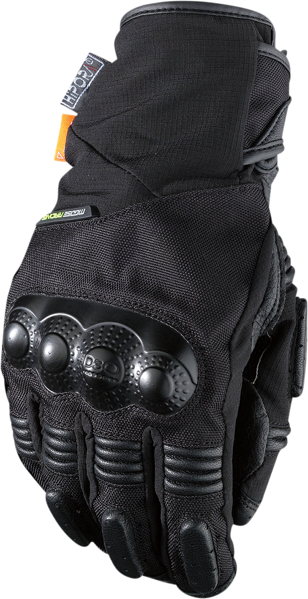 MOOSE RACING ADV1* Short Gloves - Black - Medium 3330-6999 - Cycle City Outdoors