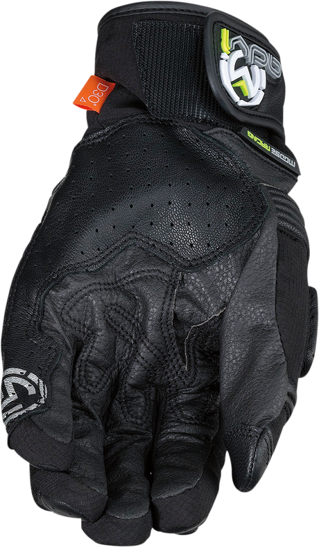 MOOSE RACING ADV1* Short Gloves - Black - Medium 3330-6999 - Cycle City Outdoors