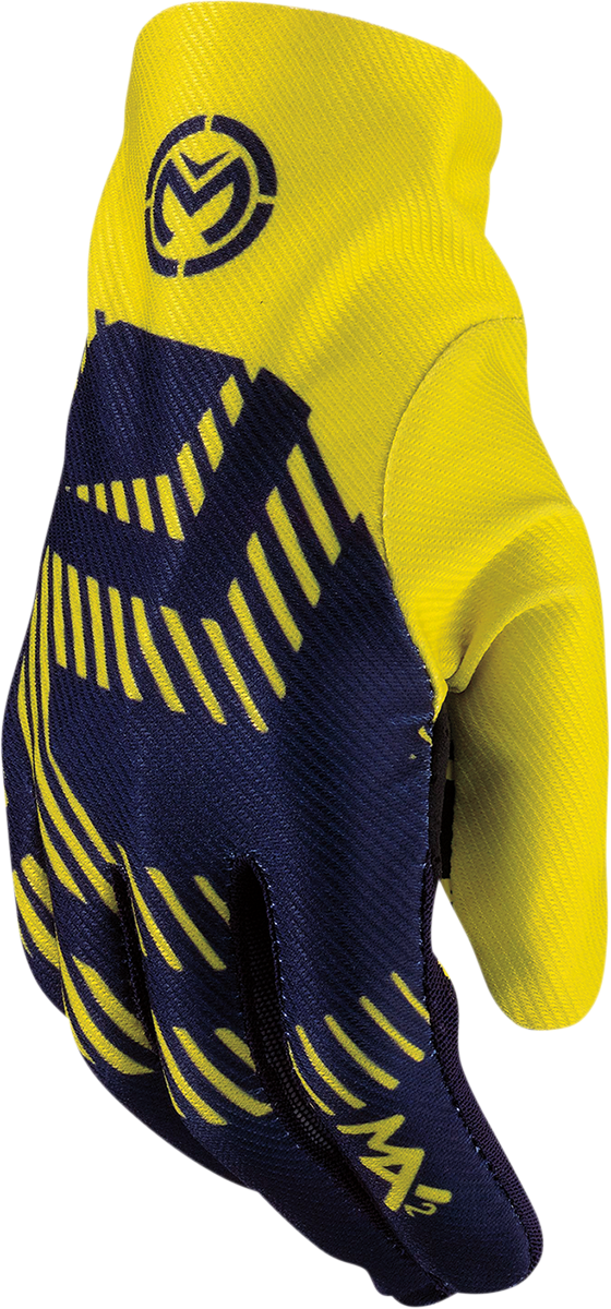 MOOSE RACING MX2* Gloves - Navy/Hi-Vis - XL 3330-7037 - Cycle City Outdoors