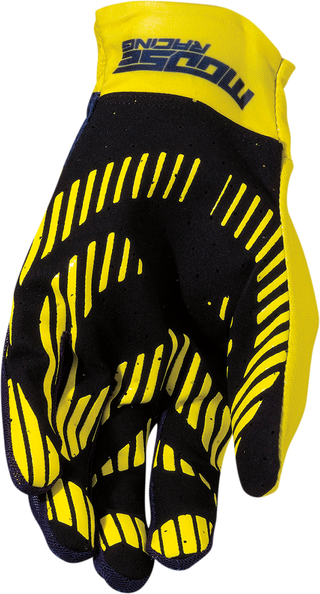 MOOSE RACING MX2* Gloves - Navy/Hi-Vis - XL 3330-7037 - Cycle City Outdoors