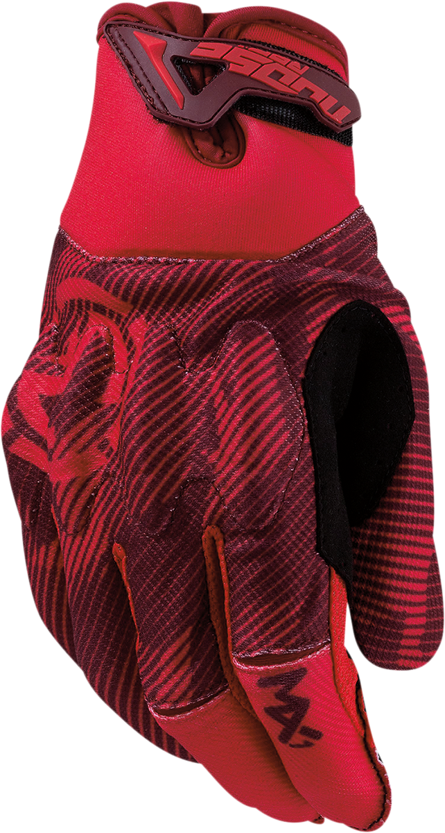 MOOSE RACING MX1* Gloves - Red/Black - Medium 3330-7053 - Cycle City Outdoors