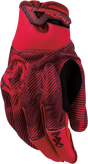 MOOSE RACING MX1* Gloves - Red/Black - Large 3330-7054 - Cycle City Outdoors