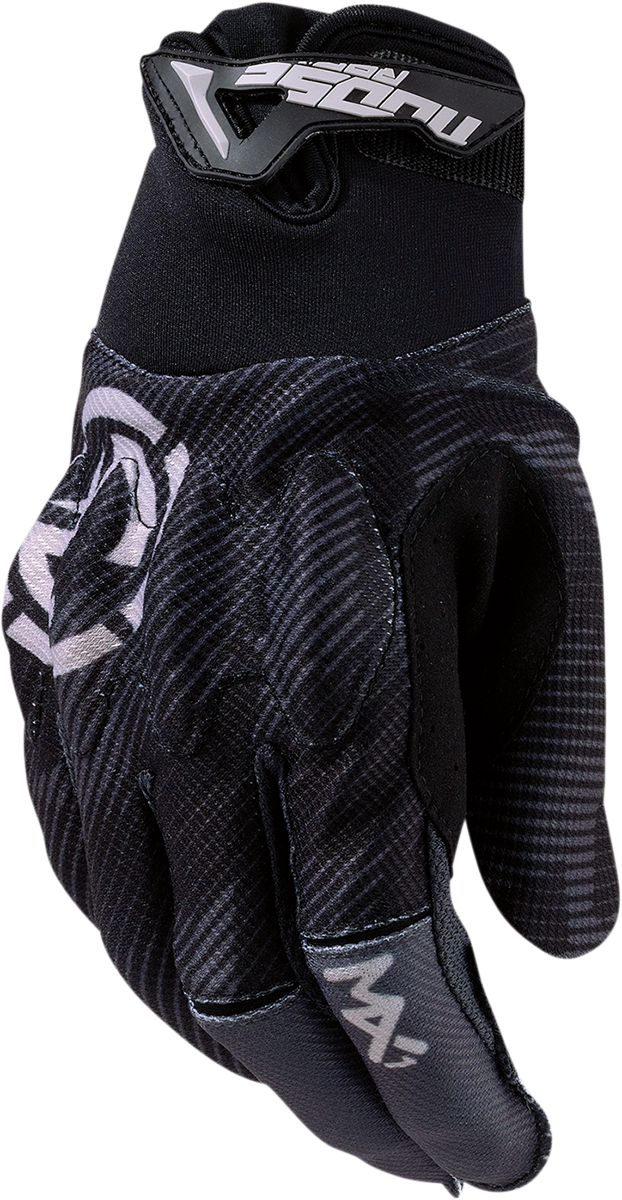 MOOSE RACING MX1* Gloves - Gray/Black - Large 3330-7072 - Cycle City Outdoors