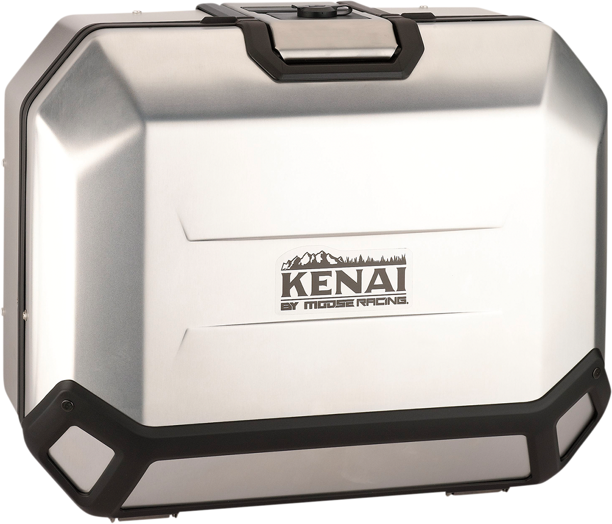 MOOSE RACING Kenai Case - 36 - Left - Silver D0TR36100LKM - Cycle City Outdoors