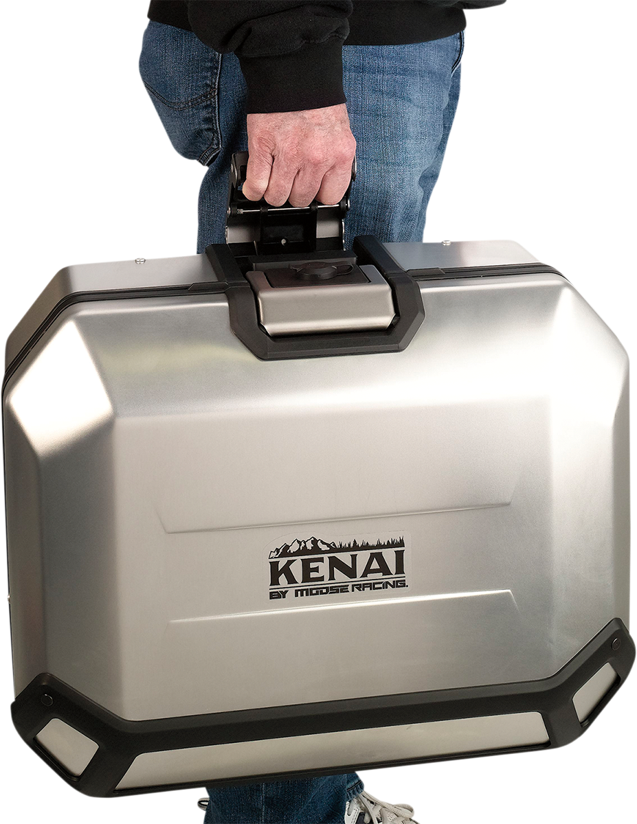 MOOSE RACING Kenai Case 36 - Right - Silver D0TR36100RKM - Cycle City Outdoors