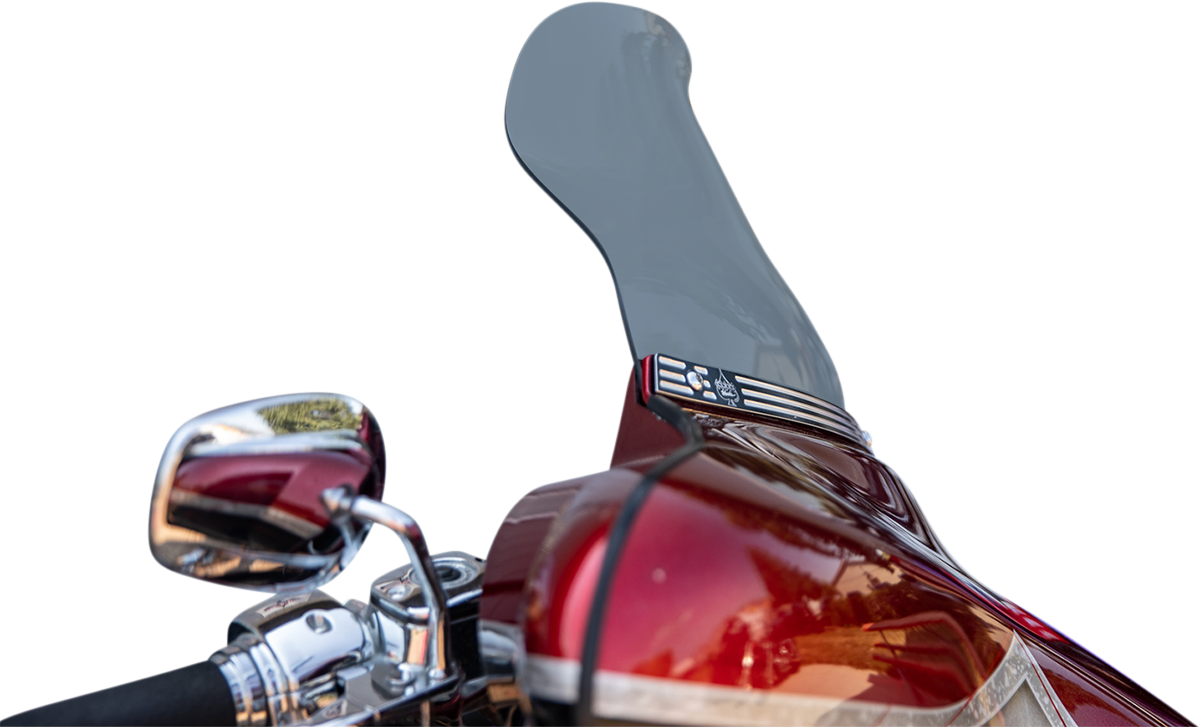 KLOCK WERKS Flare* Windshield - 10-1/2" - Tint KWW-01-0619-T