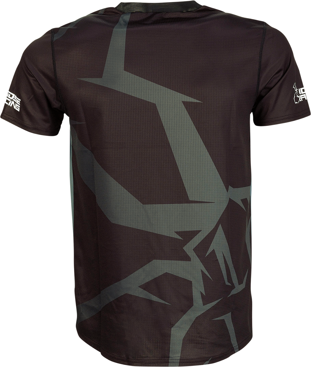 MOOSE RACING MTB Jersey - Black - 2XL 5020-0196 - Cycle City Outdoors