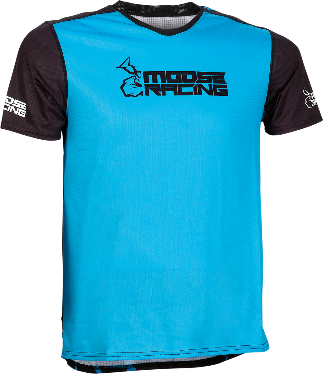 MOOSE RACING MTB Jersey - Blue - 2XL 5020-0208 - Cycle City Outdoors