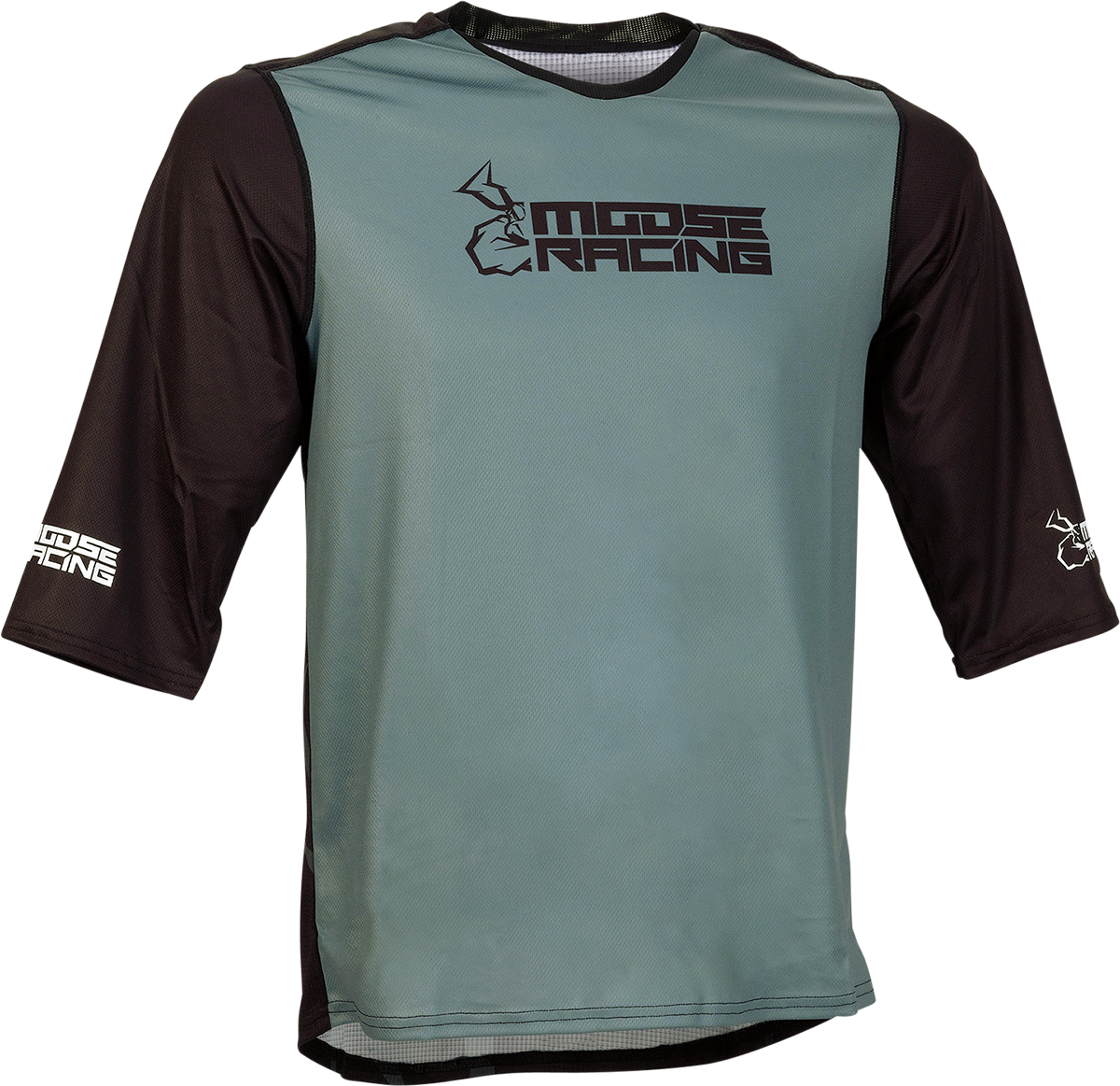 MOOSE RACING MTB Jersey - 3/4 Sleeve - Black - XL 5020-0241 - Cycle City Outdoors