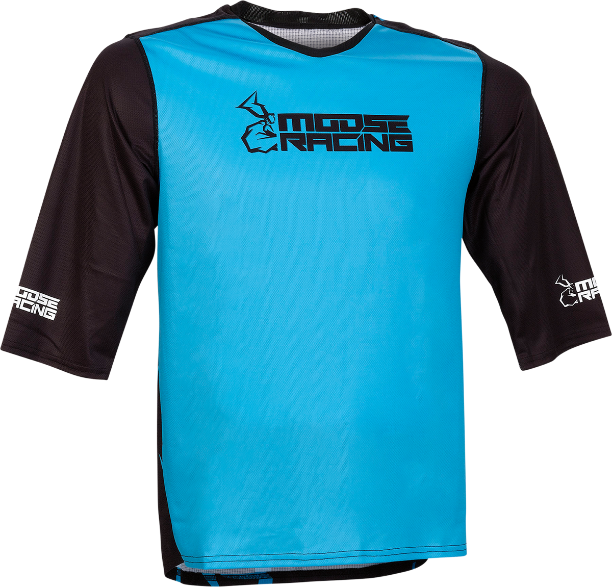 MOOSE RACING MTB Jersey - 3/4 Sleeve - Blue - XL 5020-0253 - Cycle City Outdoors