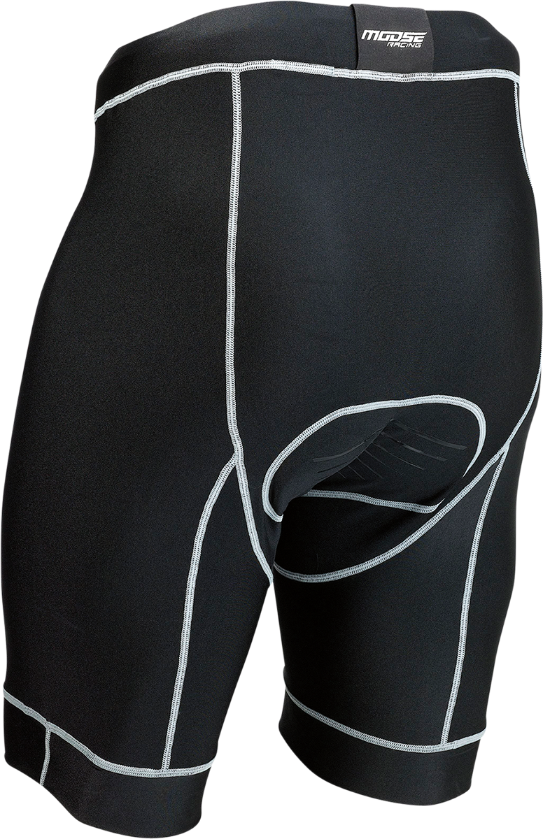 MOOSE RACING MTB Compression Shorts - Black - Small 5001-0127 - Cycle City Outdoors