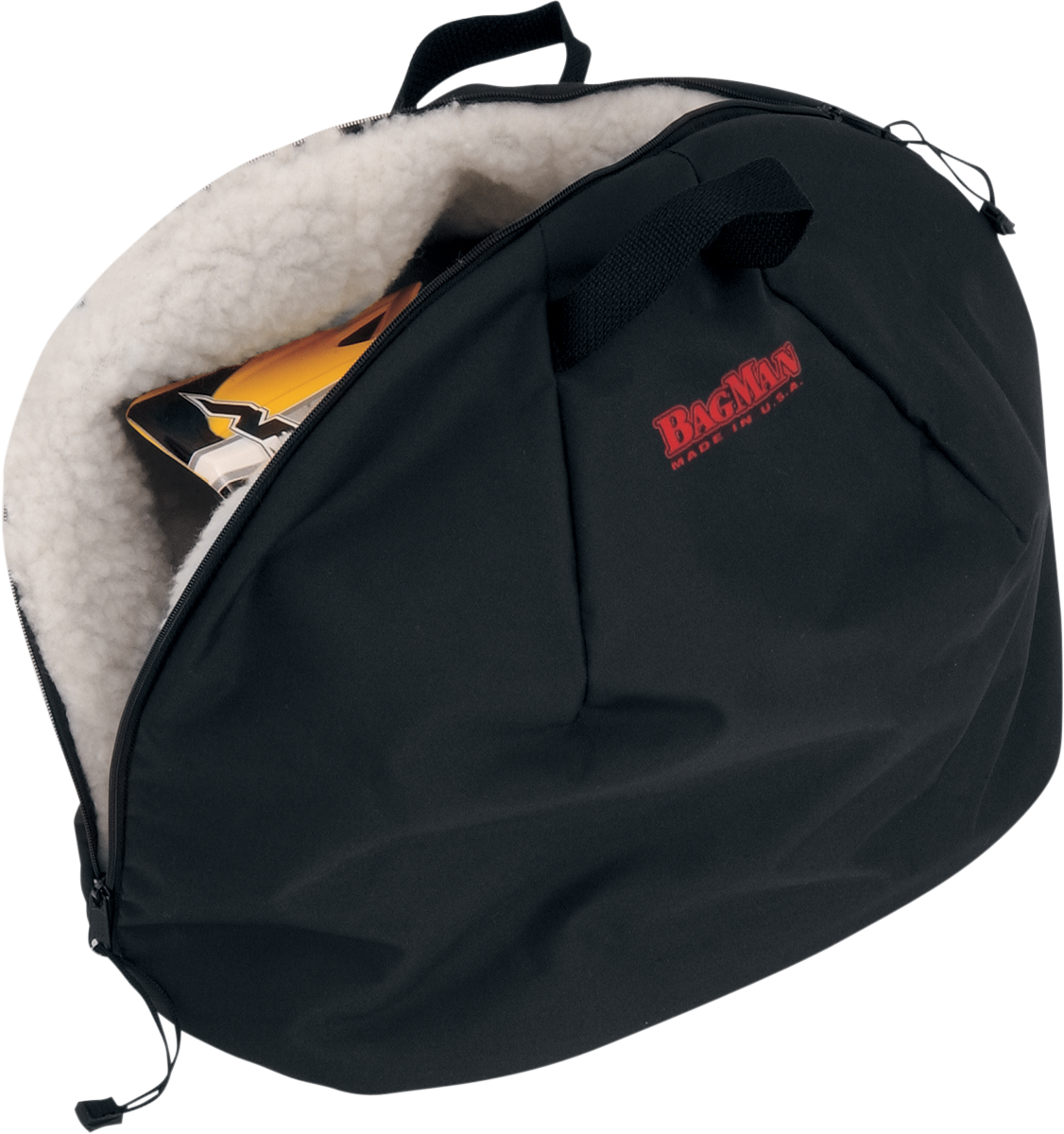 PARTS UNLIMITED Helmet Bag - Black 3514-0003