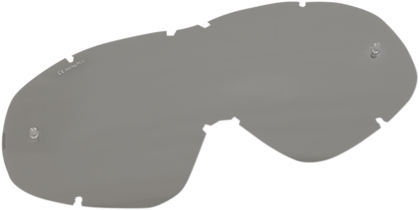 MOOSE RACING Qualifier Lens - Silver Mirror 2602-0585 - Cycle City Outdoors