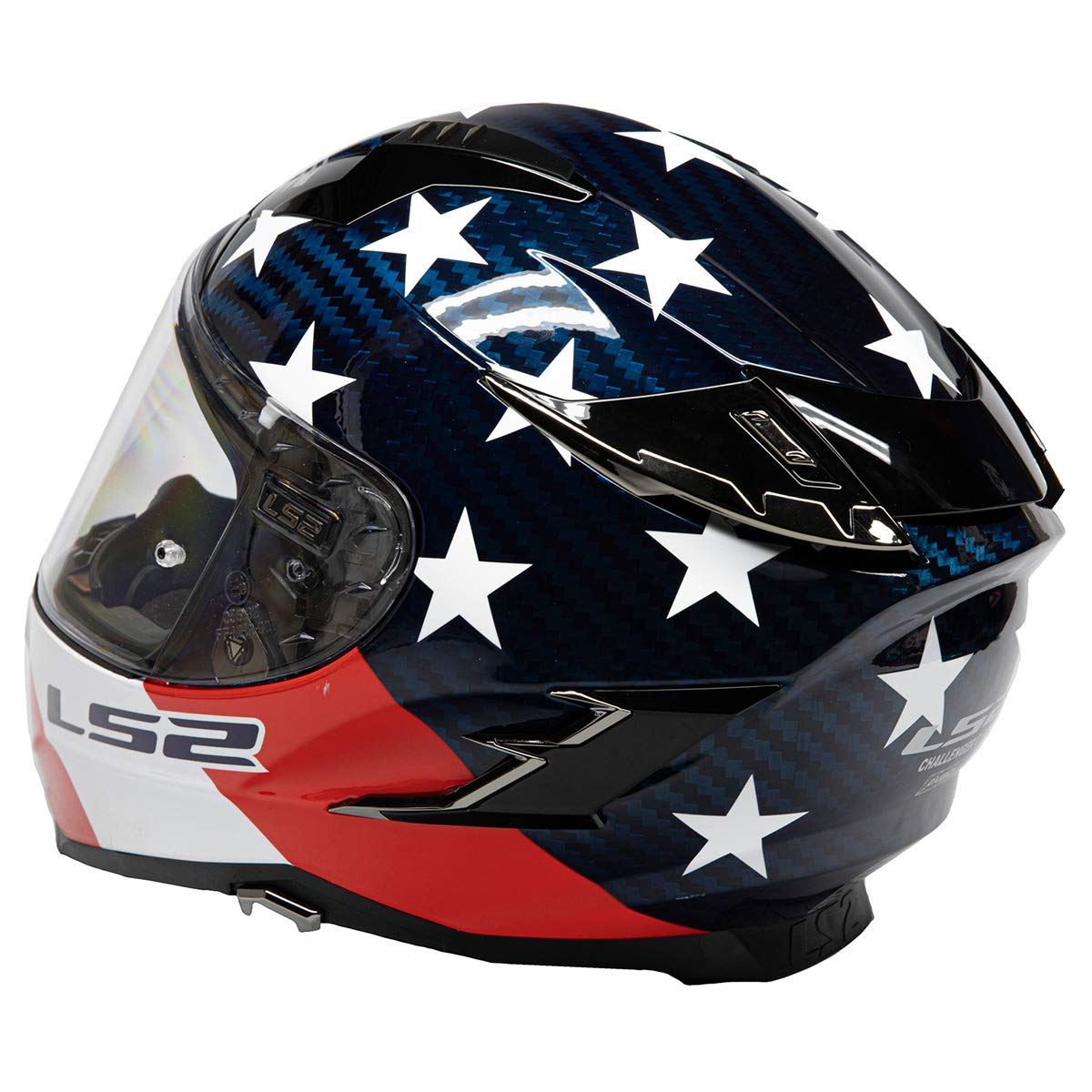 LS2 - Challenger Carbon Full Face Helmet (Open Box) - Cycle City Outdoors