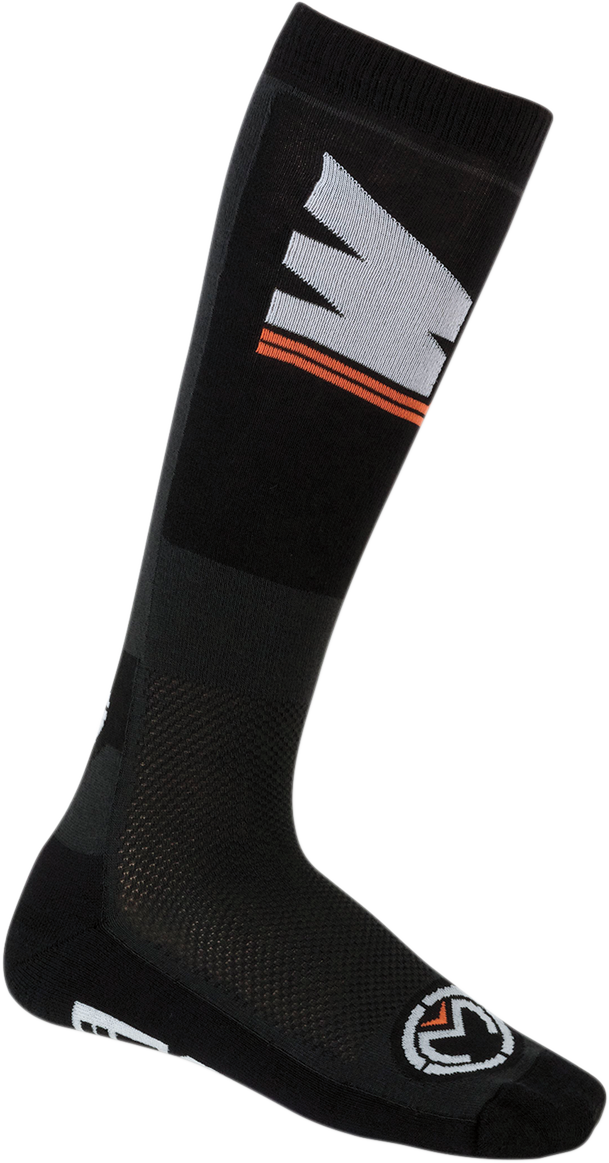 MOOSE RACING M1* Socks - Black - Small/Medium 3431-0423 - Cycle City Outdoors