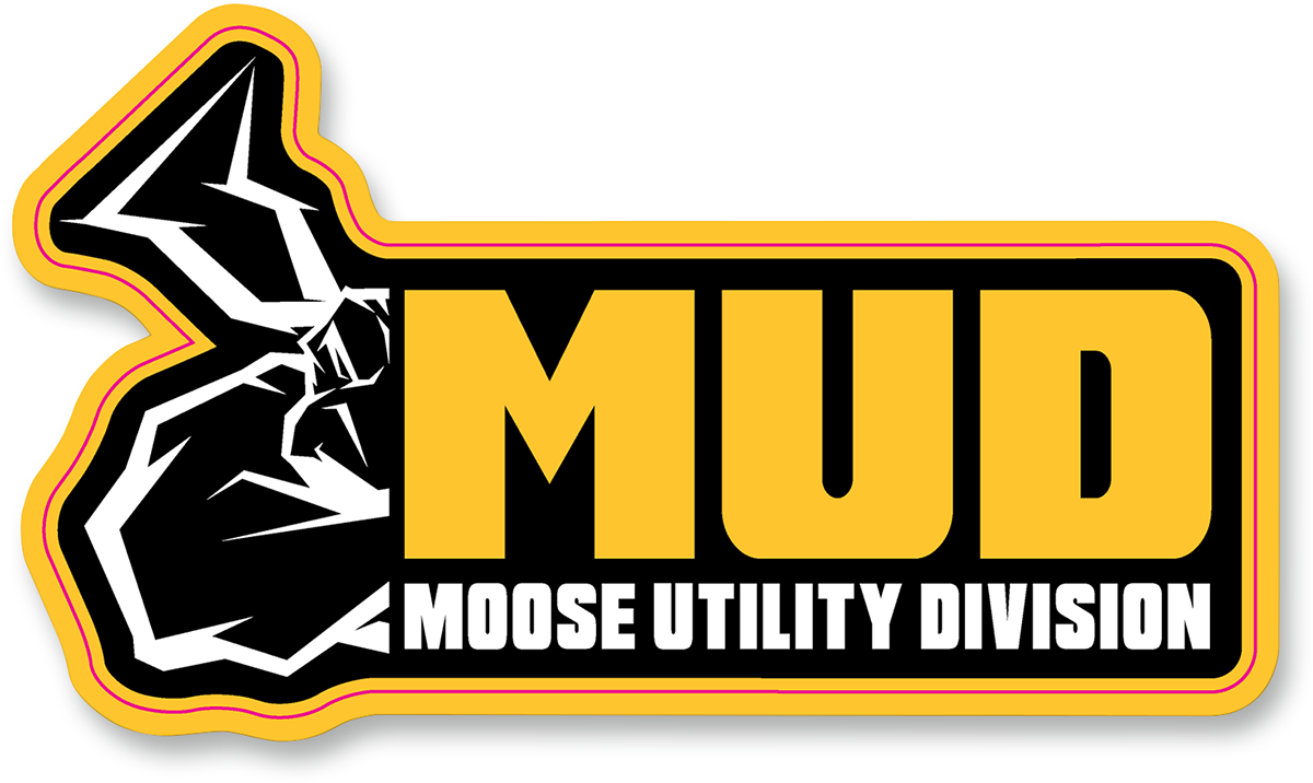 MOOSE RACING Decal - S18 - MUD - 10 Pack 4320-2024 - Cycle City Outdoors