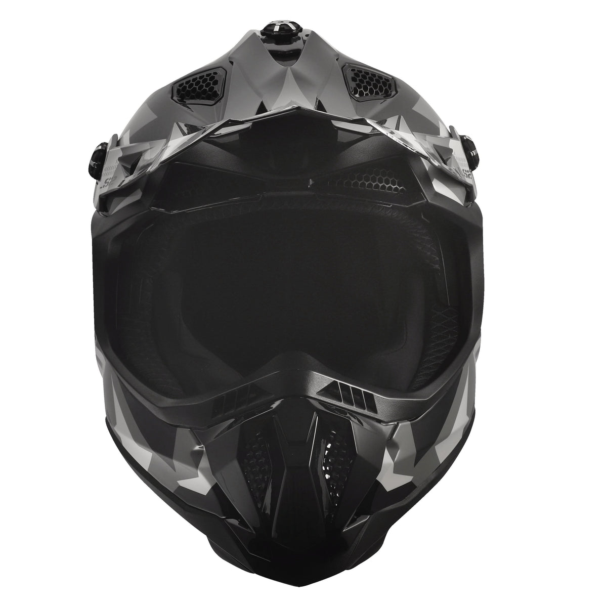 LS2 Subverter EVO Motocross Helmet | Vector | Gloss Black/Gray/White | XS–3XL | 700-1231