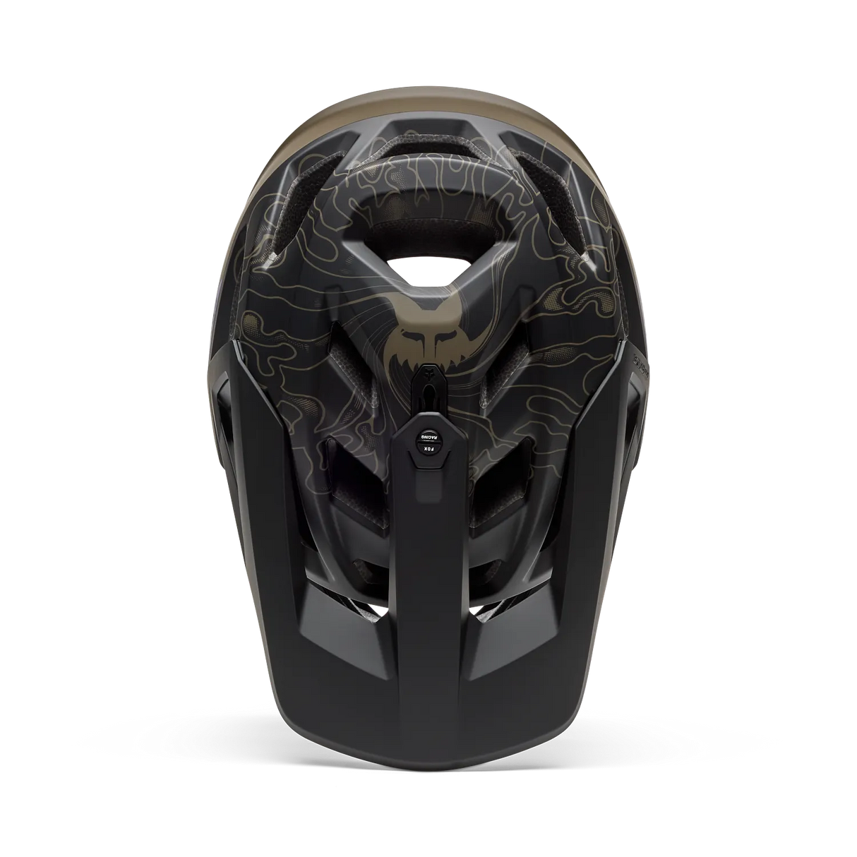 Fox Proframe Frequency Military Green DH MTB Helmet