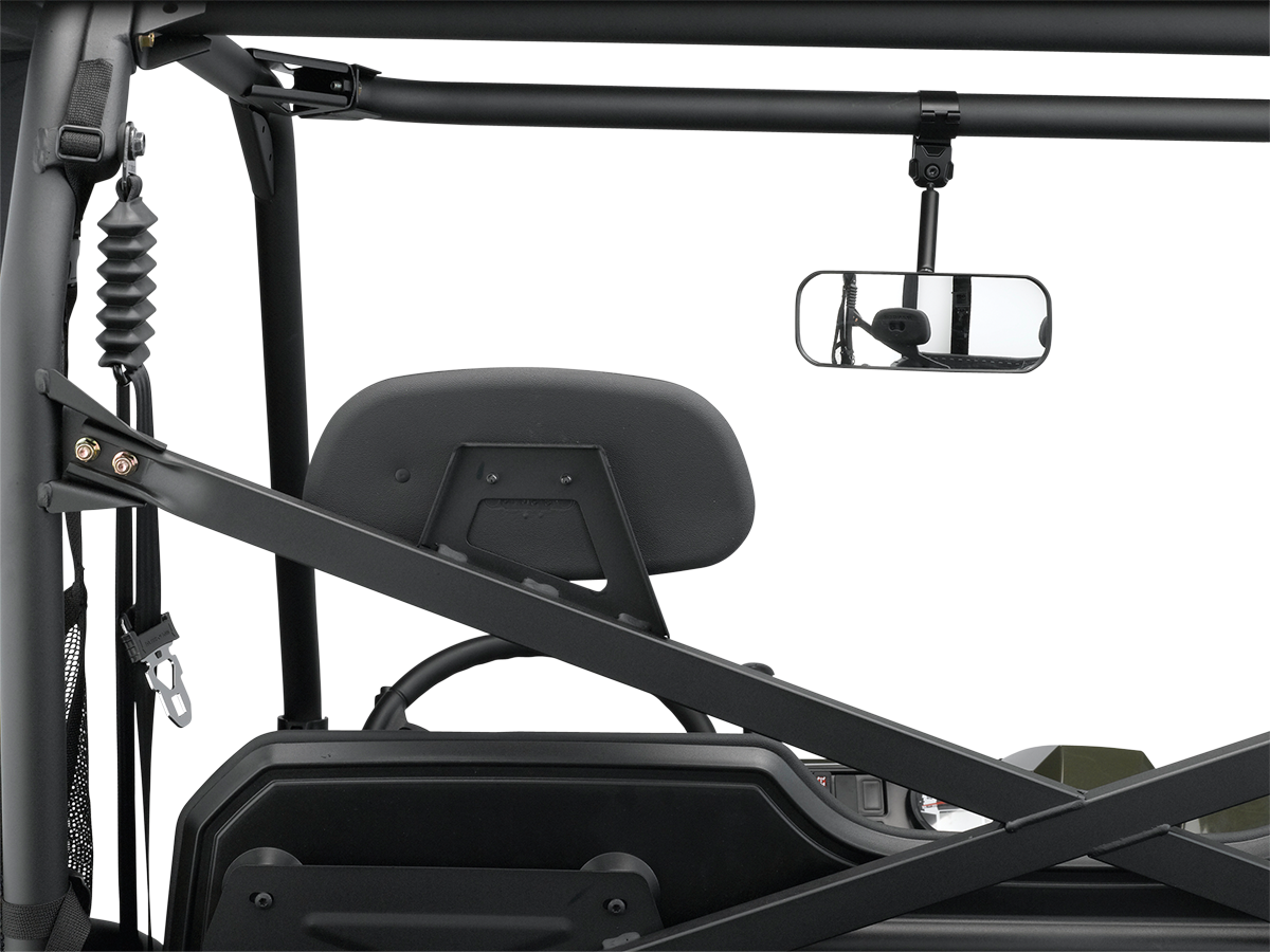 MOOSE UTILITY Mirror - Auto-Style - Rear View - Wide Angle - Rectangle - Black - 1-3/4" 56-18050A