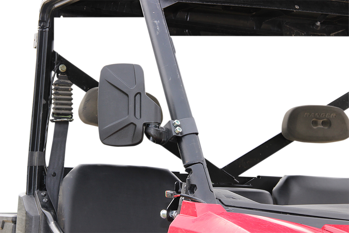 MOOSE UTILITY Mirrors - Side View - Rectangle - Black 56-18083A