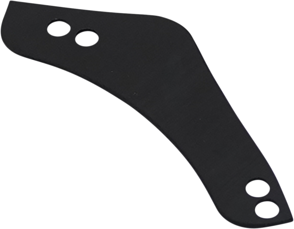 ARLEN NESS Replacement Breather Bolt Cover Plate - Inverted/Method/Clear Tear/Sidekick - Left - Black 600-052