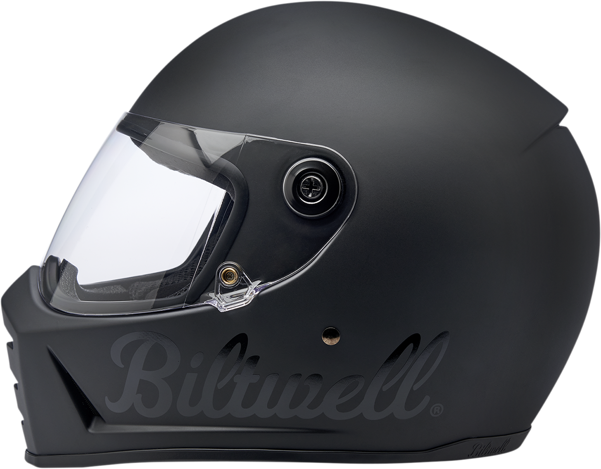 BILTWELL Lane Splitter Helmet - Factory - Flat Black - XS 1004-638-101