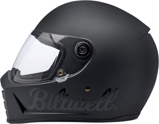 BILTWELL Lane Splitter Helmet - Factory - Flat Black - XS 1004-638-101