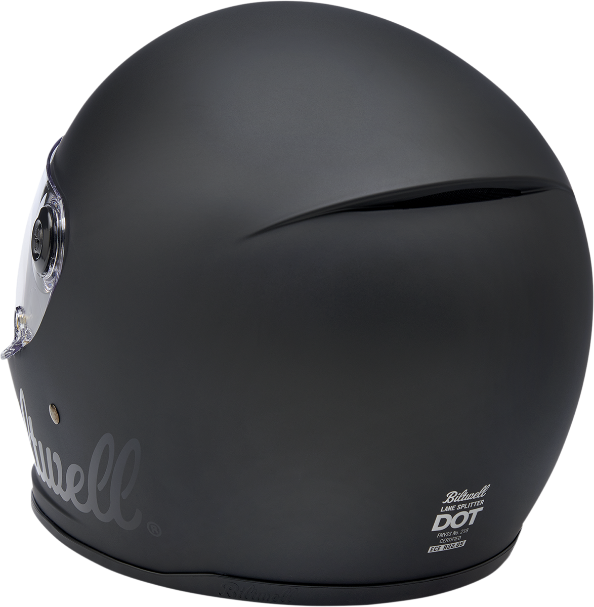 BILTWELL Lane Splitter Helmet - Factory - Flat Black - XS 1004-638-101