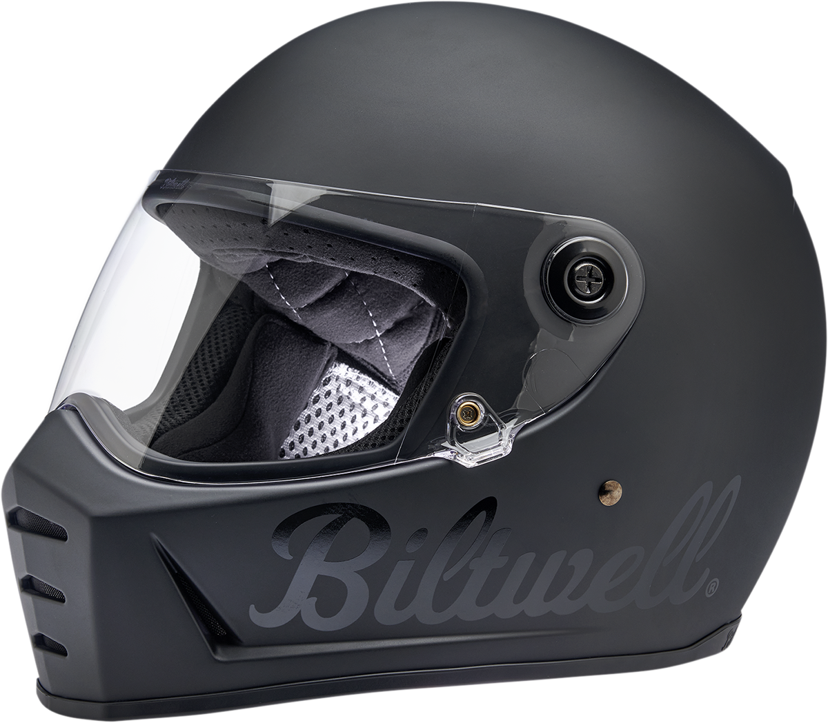 BILTWELL Lane Splitter Helmet - Factory - Flat Black - XS 1004-638-101