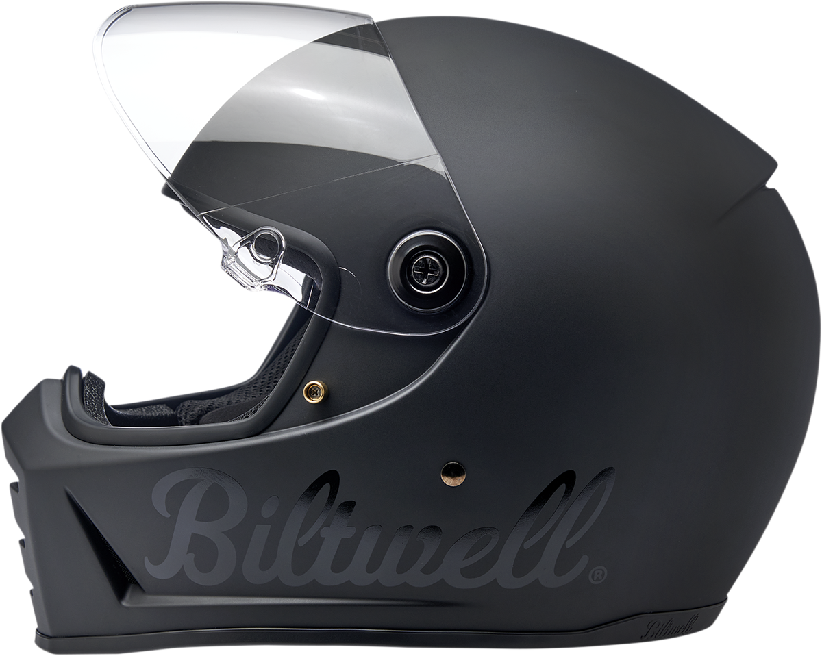 BILTWELL Lane Splitter Helmet - Factory - Flat Black - XS 1004-638-101
