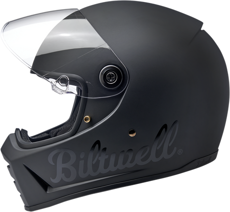 BILTWELL Lane Splitter Helmet - Factory - Flat Black - XS 1004-638-101