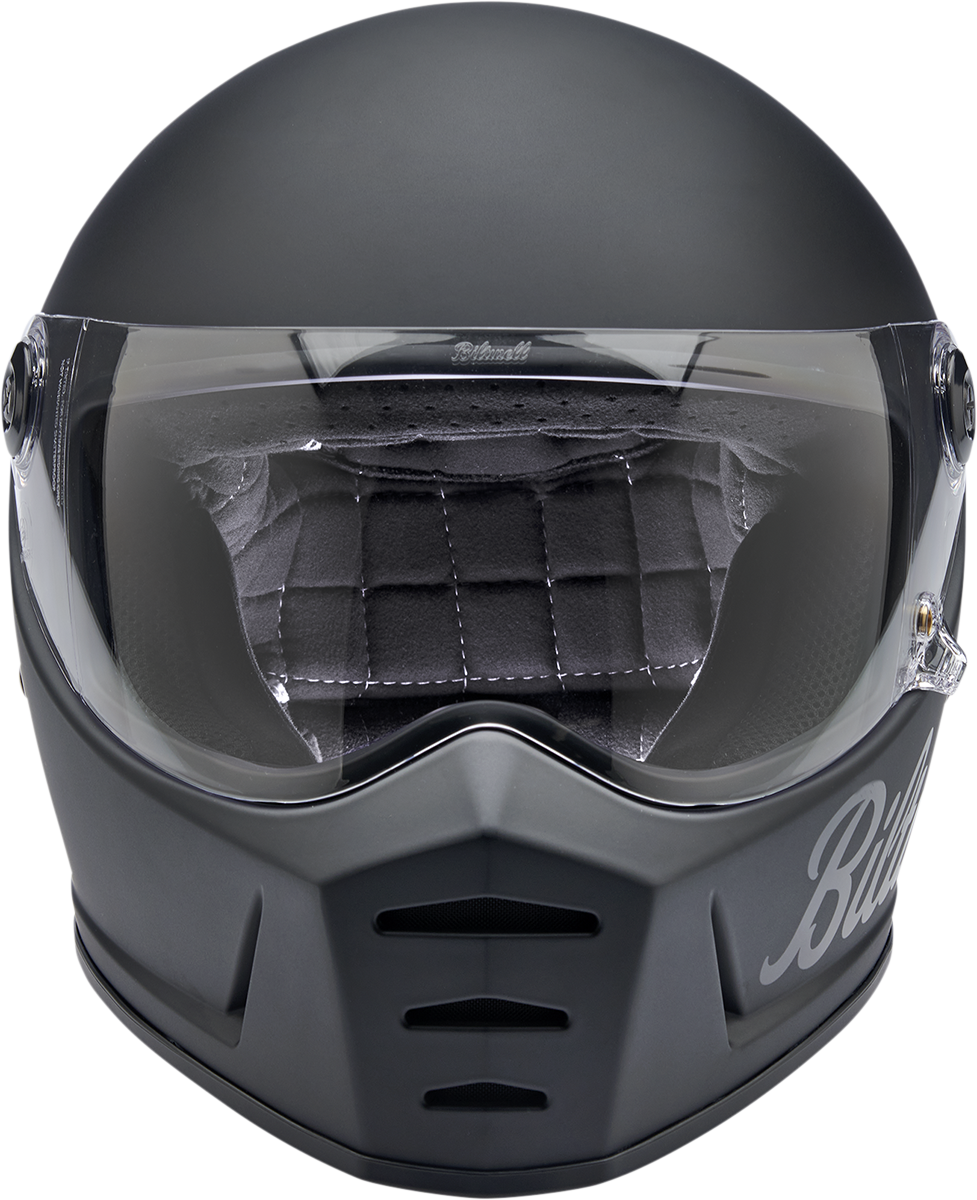 BILTWELL Lane Splitter Helmet - Factory - Flat Black - XS 1004-638-101
