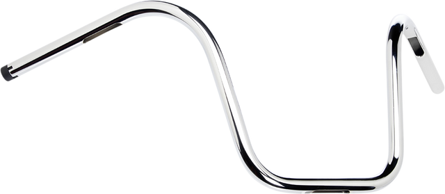 BILTWELL 1" Handlebar w/ TBW Plugs - Ape Hanger - Chrome 6004-1057