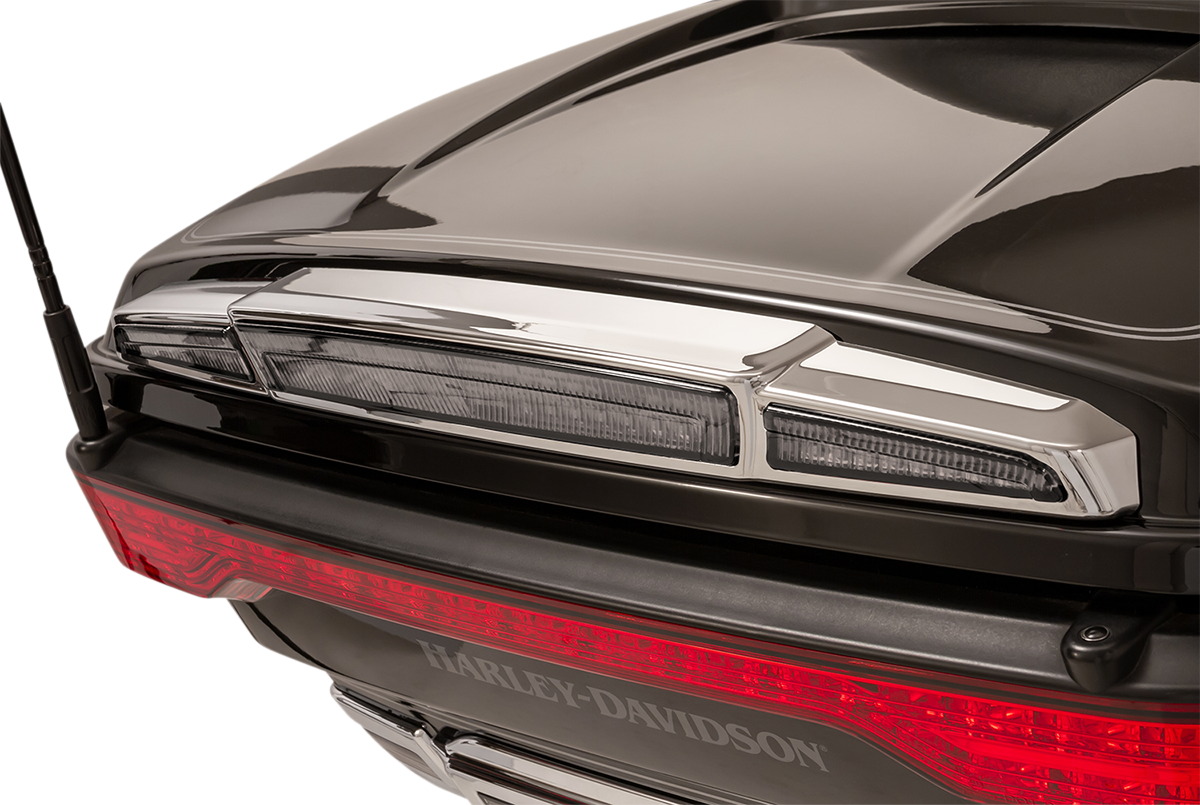 CIRO Trunk Light/Taillight - Chrome - Smoke 40104 - Cycle City Outdoors