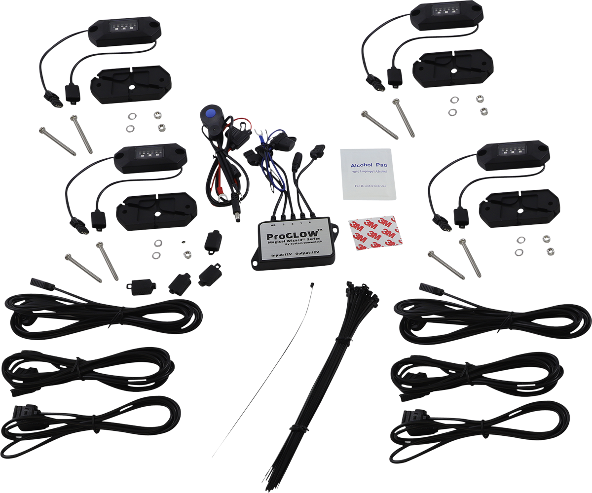 Custom Dynamics Rock Lights Kit - Color Changing CD-ROCK-KIT - Cycle City Outdoors
