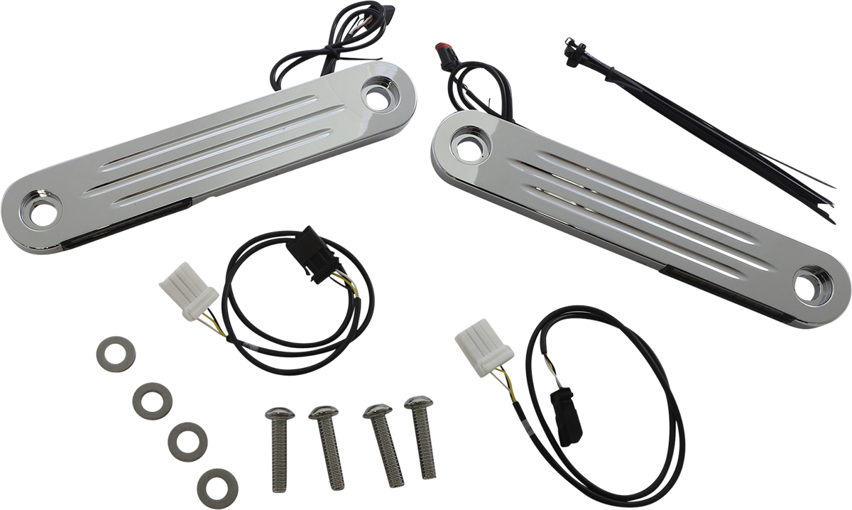 Custom Dynamics Light Strip - Chrome PB-DS2-13-C - Cycle City Outdoors
