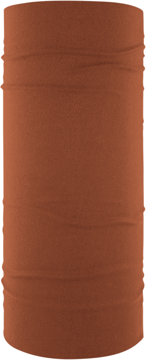 ZAN HEADGEAR Motley Tube? Polyester Neck Tube - Burnt Orange T290