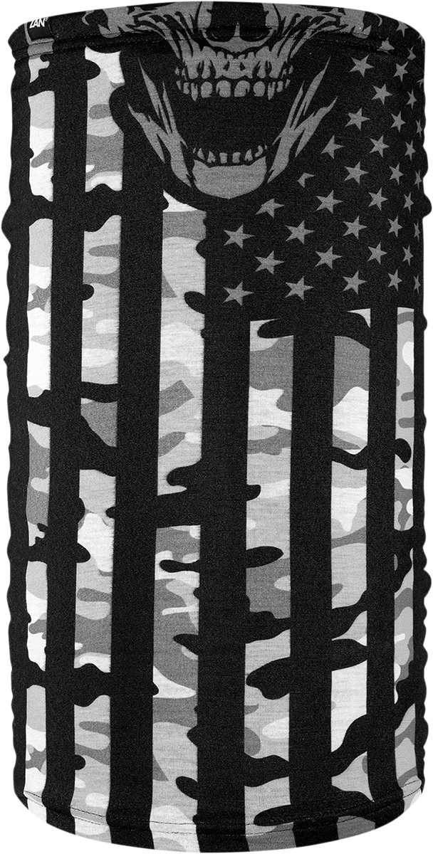 ZAN HEADGEAR Motley Tube? Fleece Lined Tube - Urban Camo Flag TF462