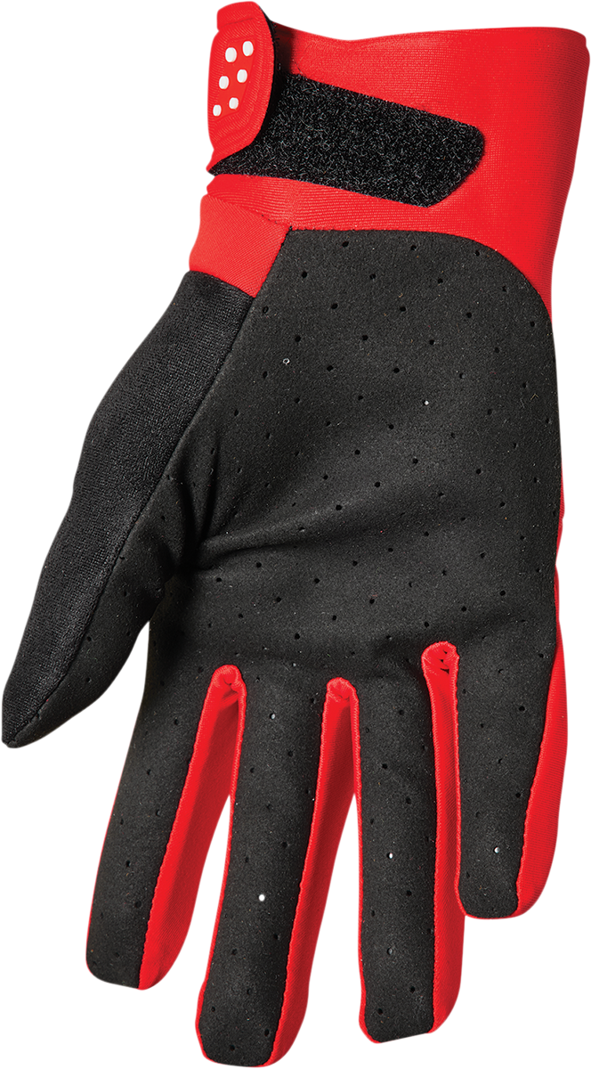 THOR Spectrum Cold Weather Gloves - Red/White - XS 3330-6758