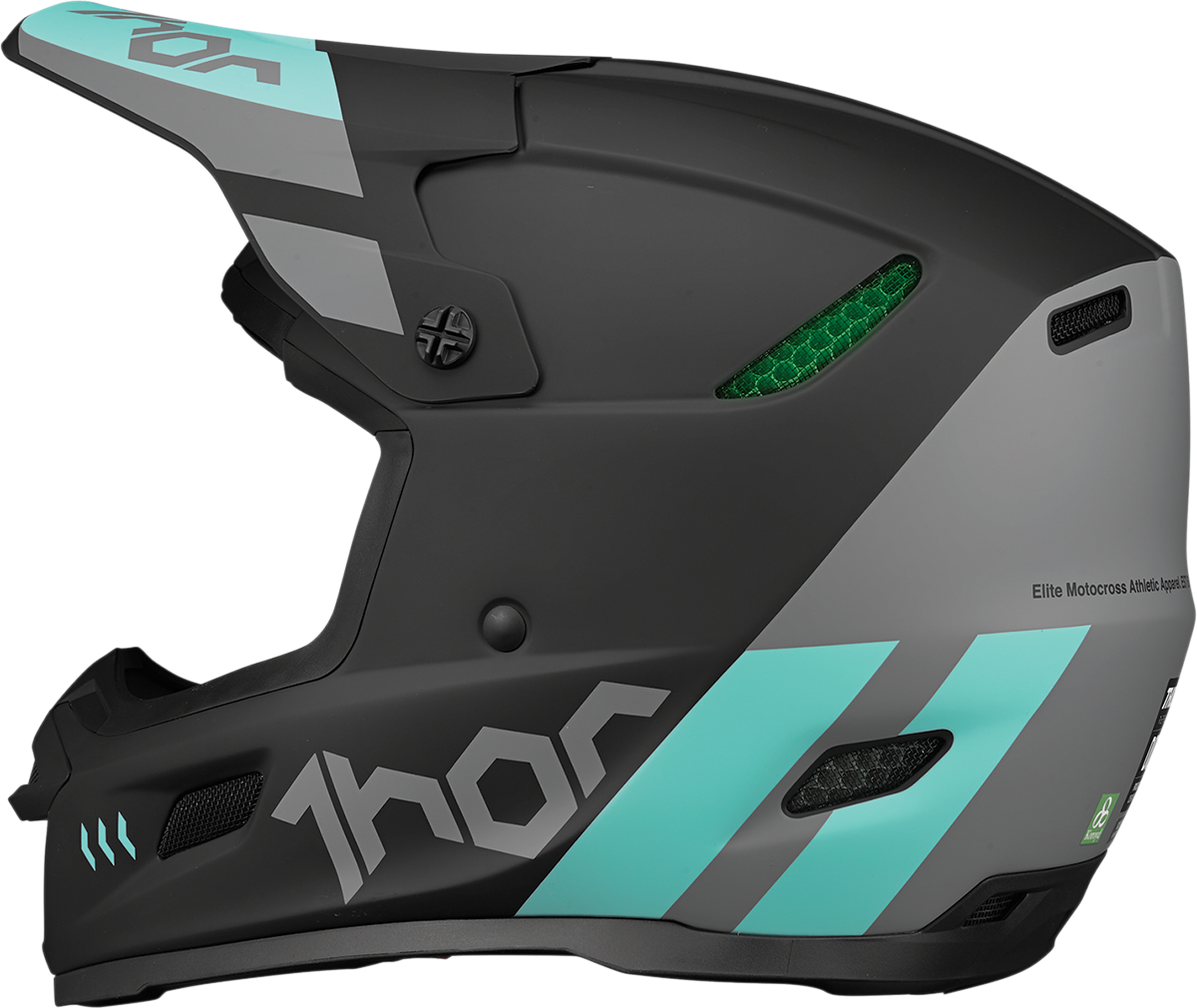 Thor Reflex Helmet - Cube - MIPS? - Black/Mint - Medium 0110-7451 - Cycle City Outdoors