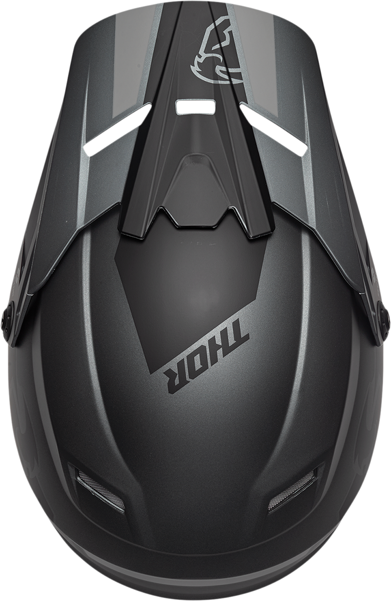 Thor Youth Sector Helmet - Split - MIPS? - Charcoal/Black - Medium 0111-1470 - Cycle City Outdoors