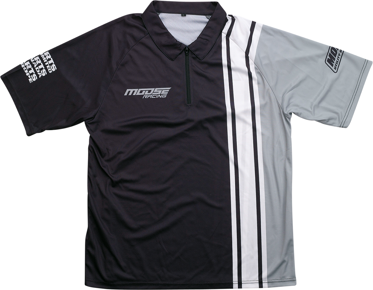MOOSE RACING Moose Pit Shirt - Black - XL 3040-3037 - Cycle City Outdoors