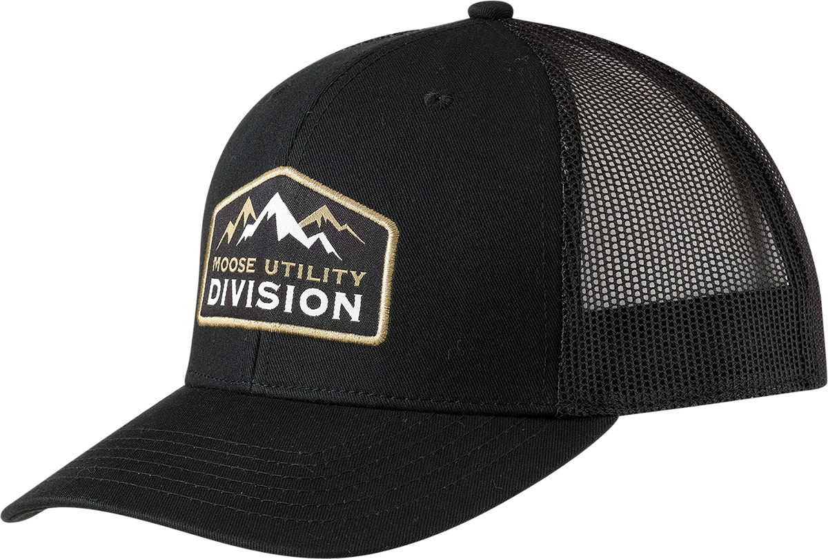 MOOSE RACING MUD Mountain Hat - Black - One Size 2501-3819 - Cycle City Outdoors