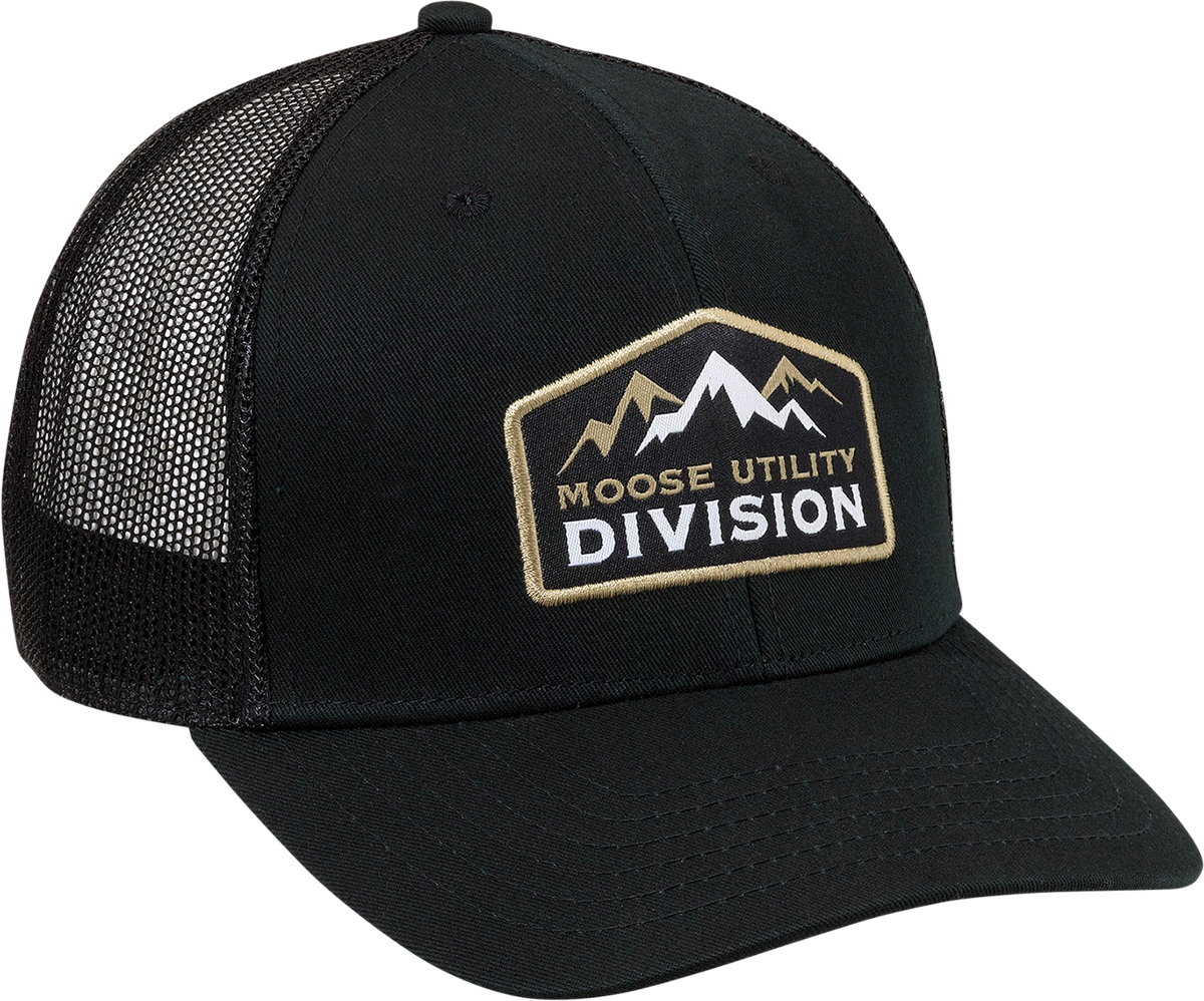 MOOSE RACING MUD Mountain Hat - Black - One Size 2501-3819 - Cycle City Outdoors