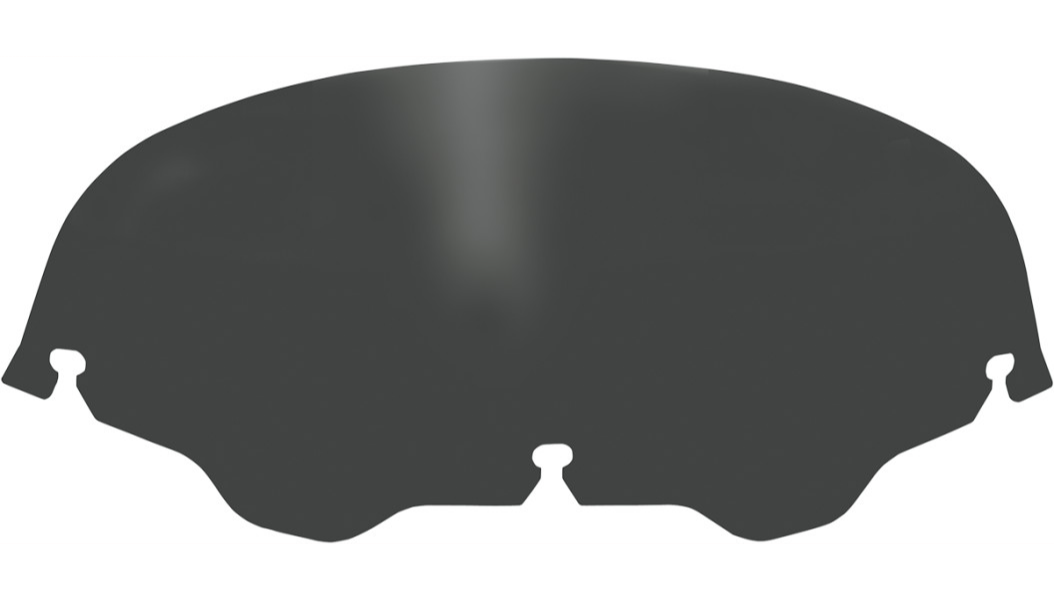 MEMPHIS SHADES Windshield - 5" - Black '96-'13 FLHT MEP8101