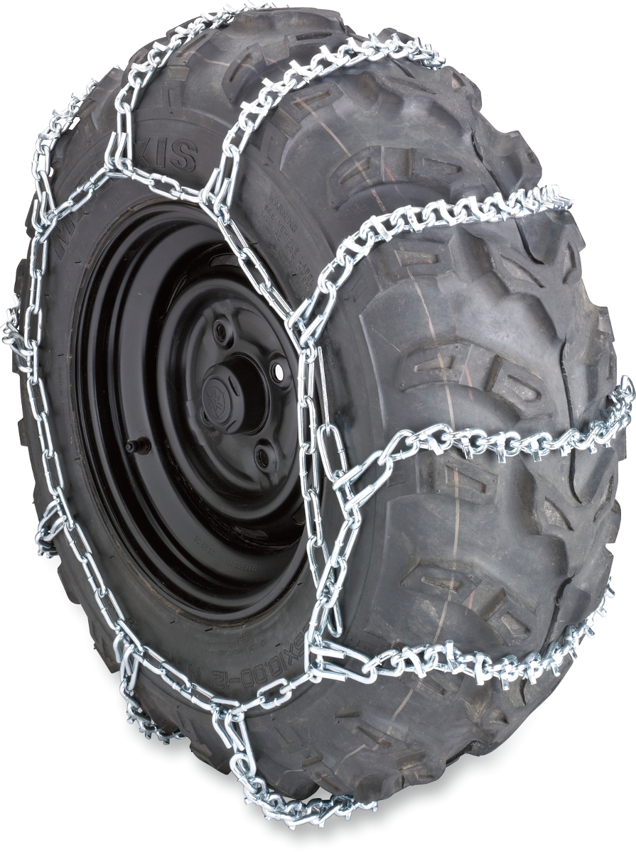 MOOSE UTILITY Tire Chains - 8 V-Bar - 14.5" W x 52" L - Pair 8V00