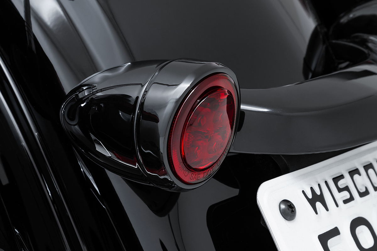 CIRO Turn Signal Insert - Red LED - Red Lens - Black 45720