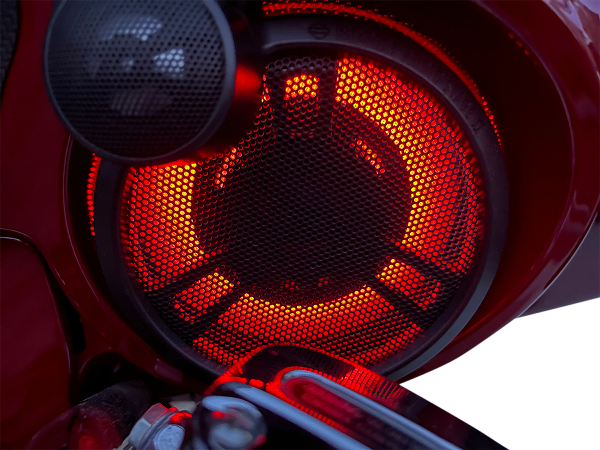 Custom Dynamics Speaker Light - Upper Fairing PG-SPEAKER-F-1 - Cycle City Outdoors